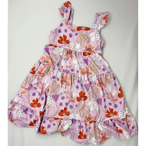 Do Your Thing Spring Ruffle Maxi Dress by Mila & Rose Size 2T Toddler Floral 65 - Picture 1 of 9